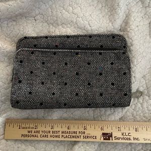 Thirty-one Perfect Cents Wallet Gray with Rainbow Specks